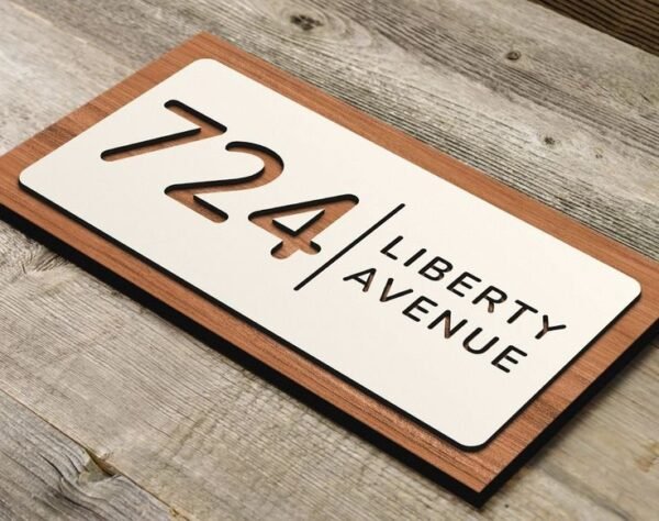 House Number/Name Sign